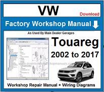 VW Tourag Workshop Manual Download